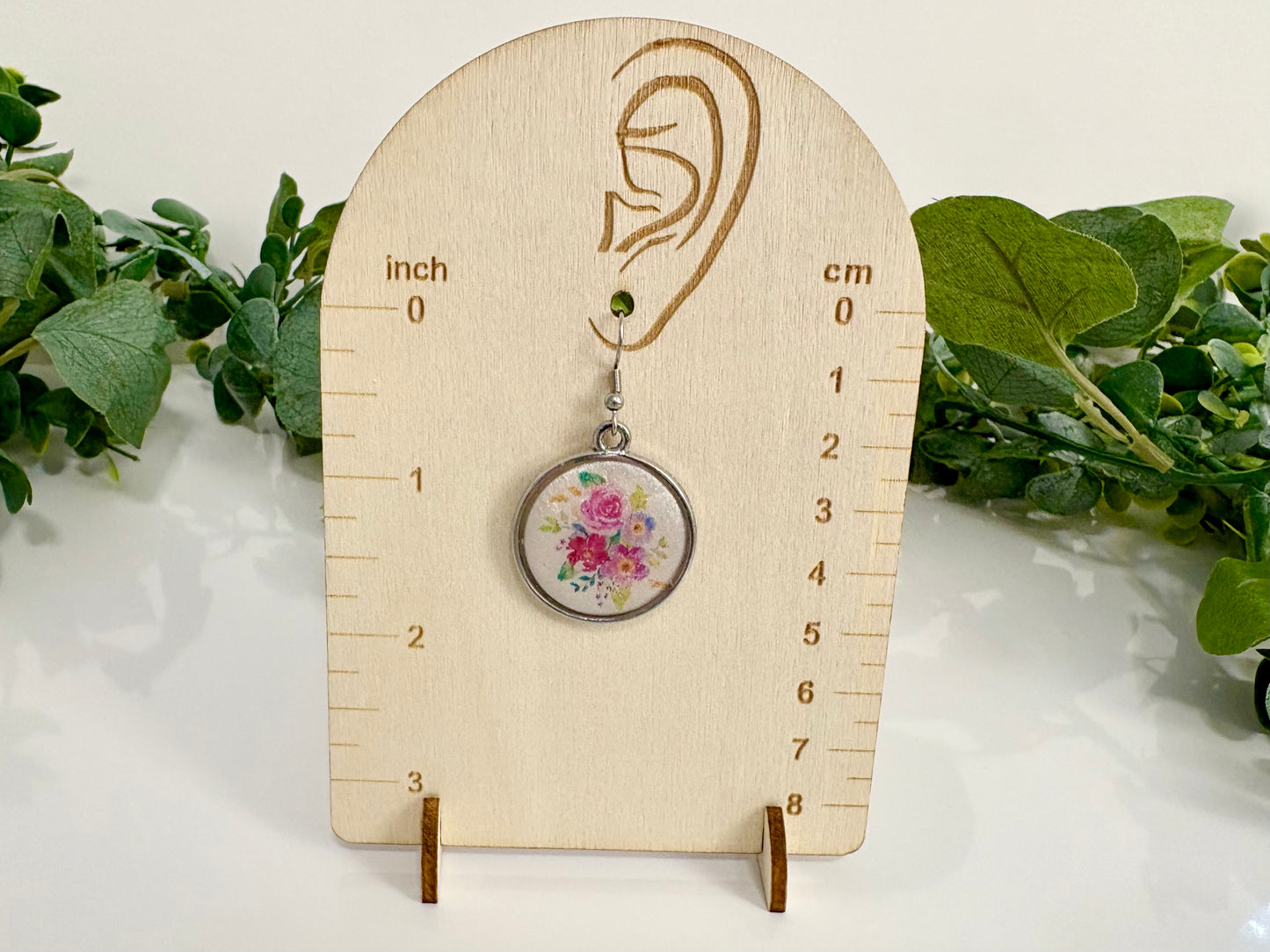 Clay Earrings - Floral Collection