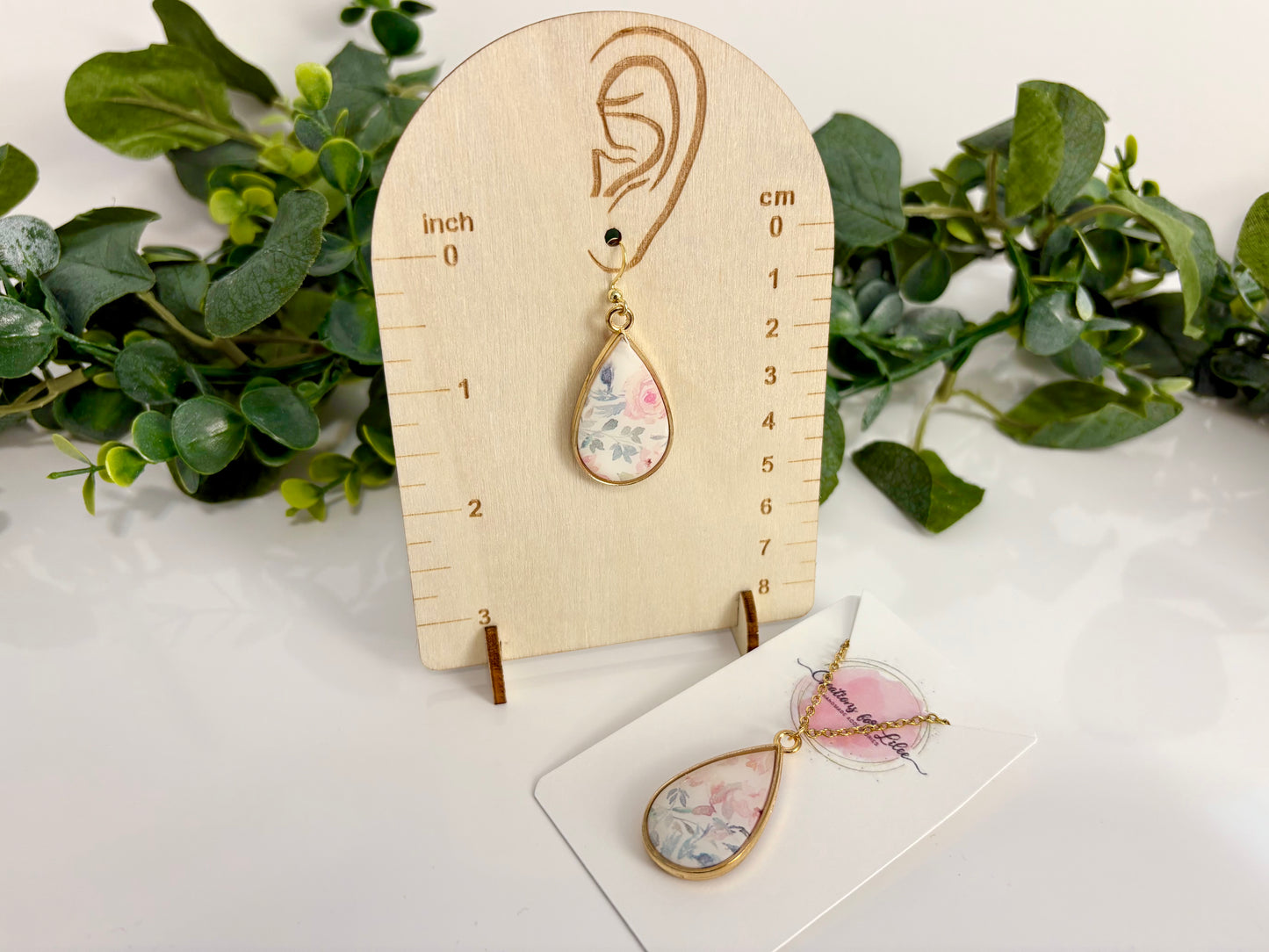Clay Earrings - Floral Collection