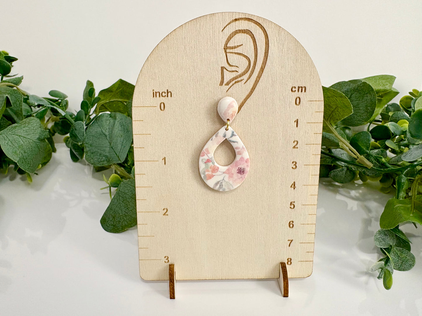 Clay Earrings - Floral Collection