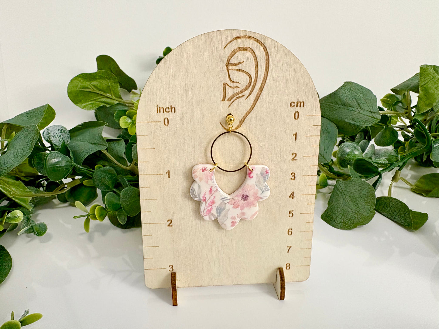 Clay Earrings - Floral Collection