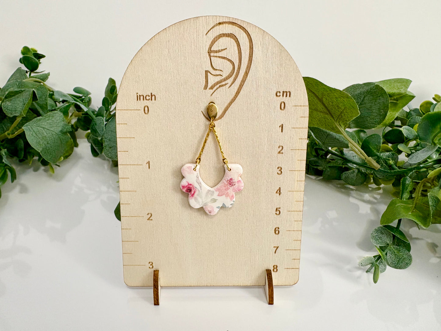Clay Earrings - Floral Collection