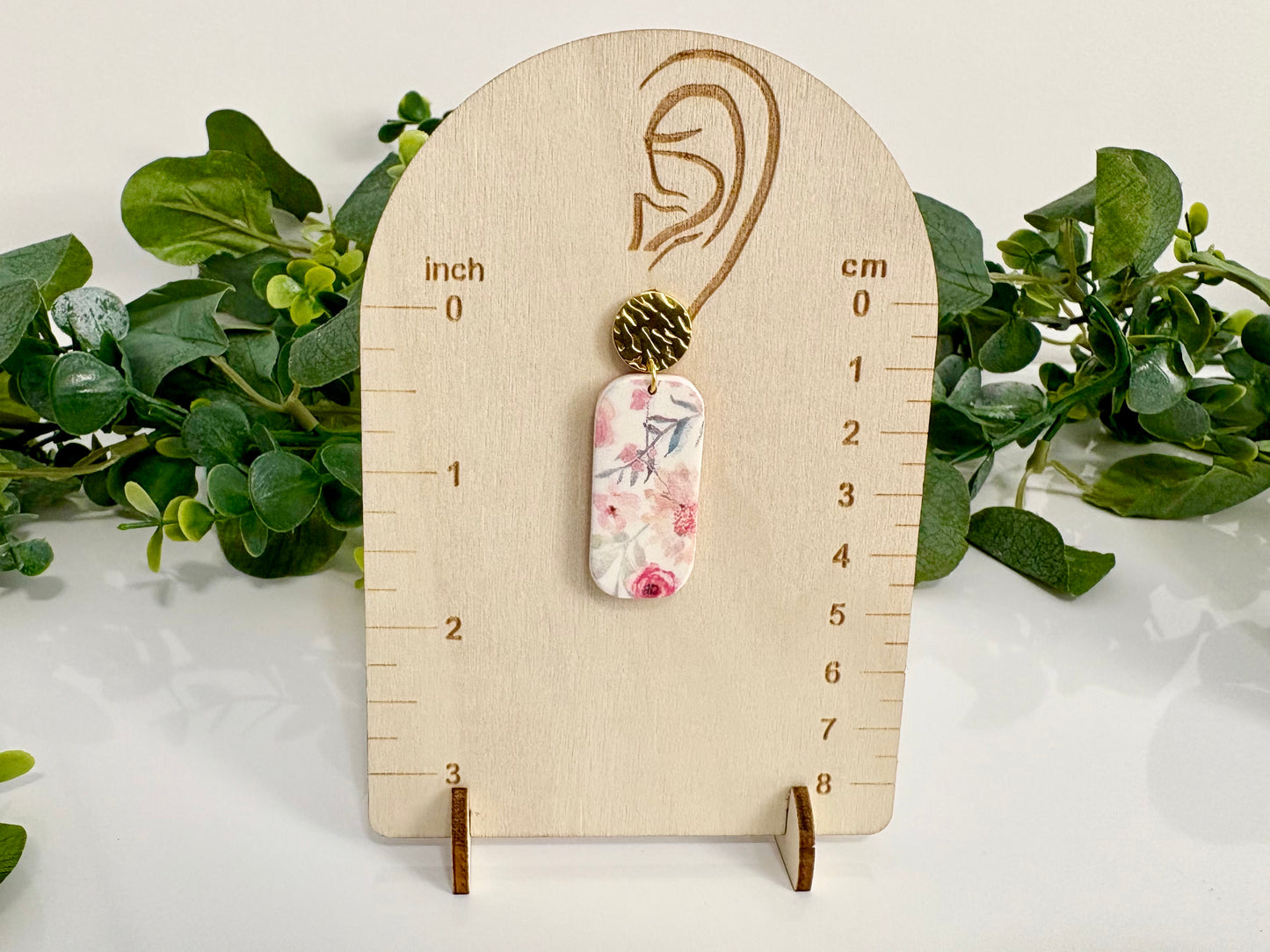 Clay Earrings - Floral Collection