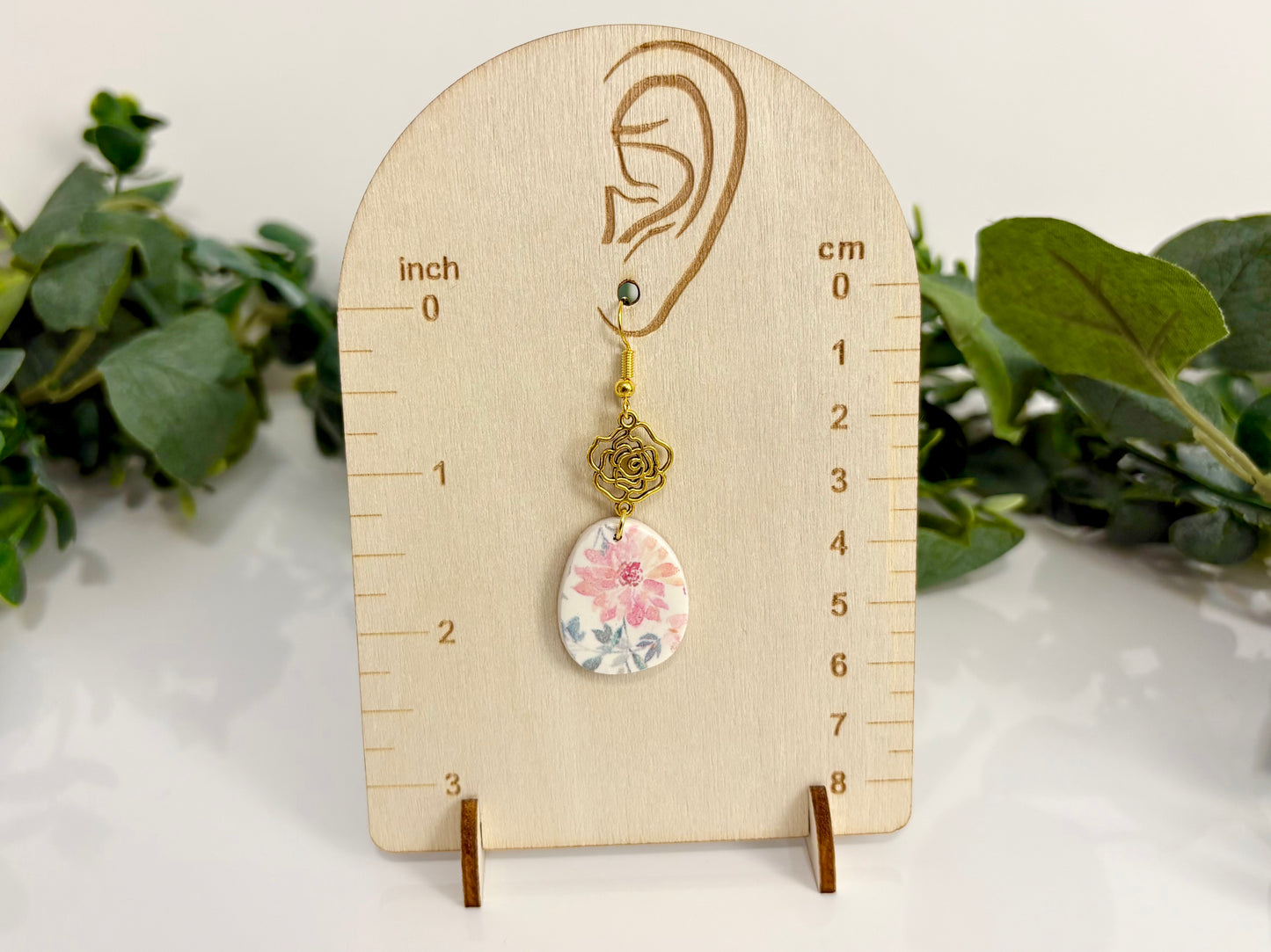 Clay Earrings - Floral Collection