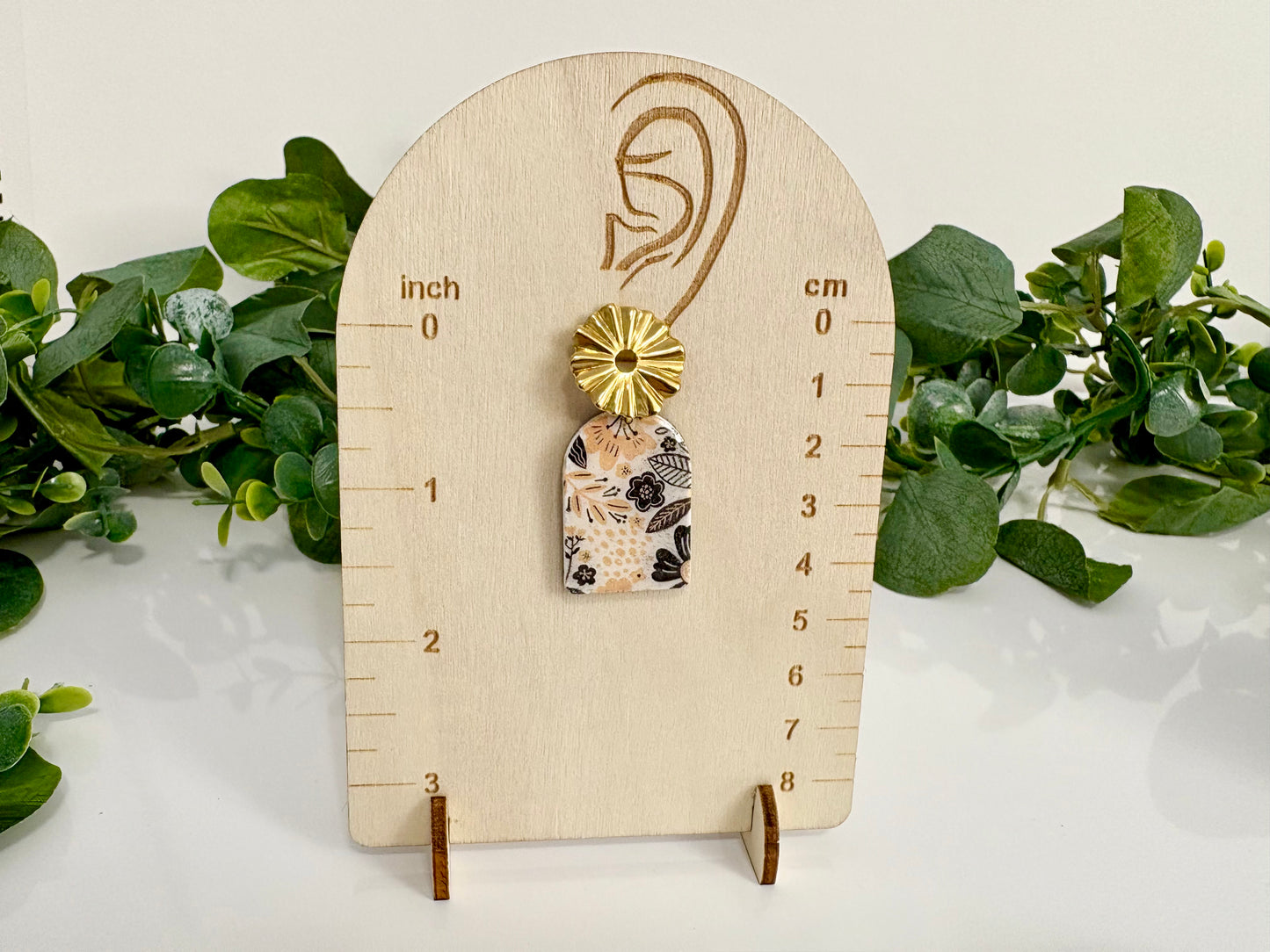 Clay Earrings - Floral Collection