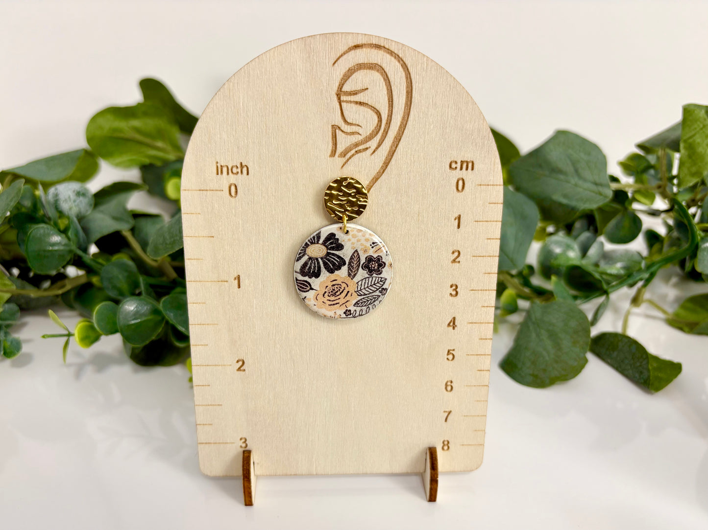 Clay Earrings - Floral Collection