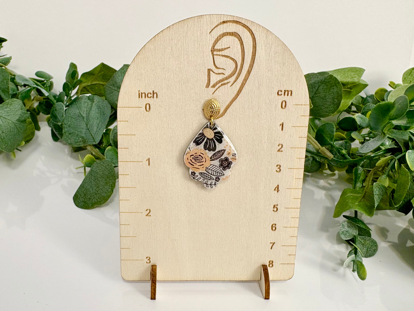 Clay Earrings - Floral Collection