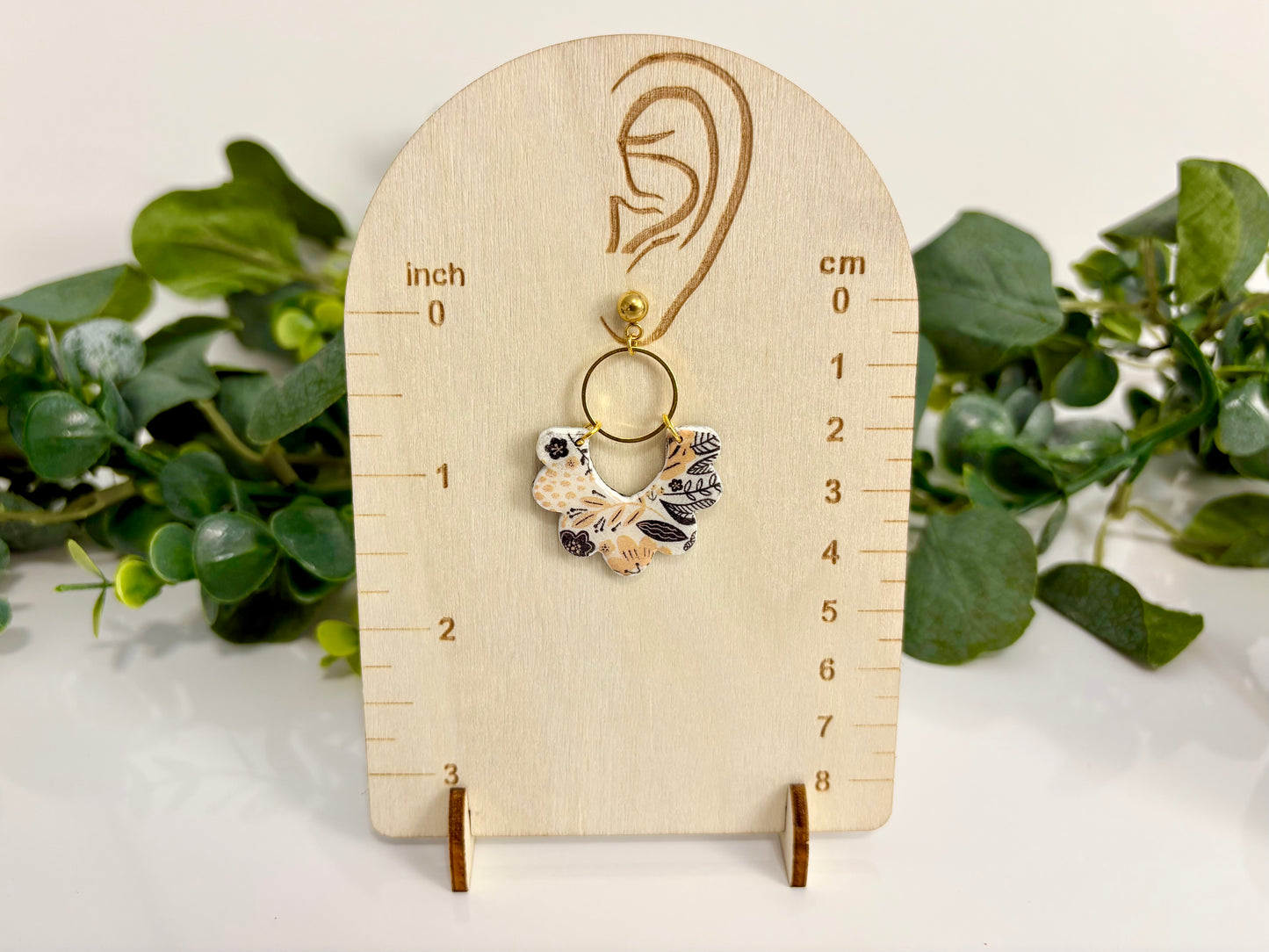 Clay Earrings - Floral Collection
