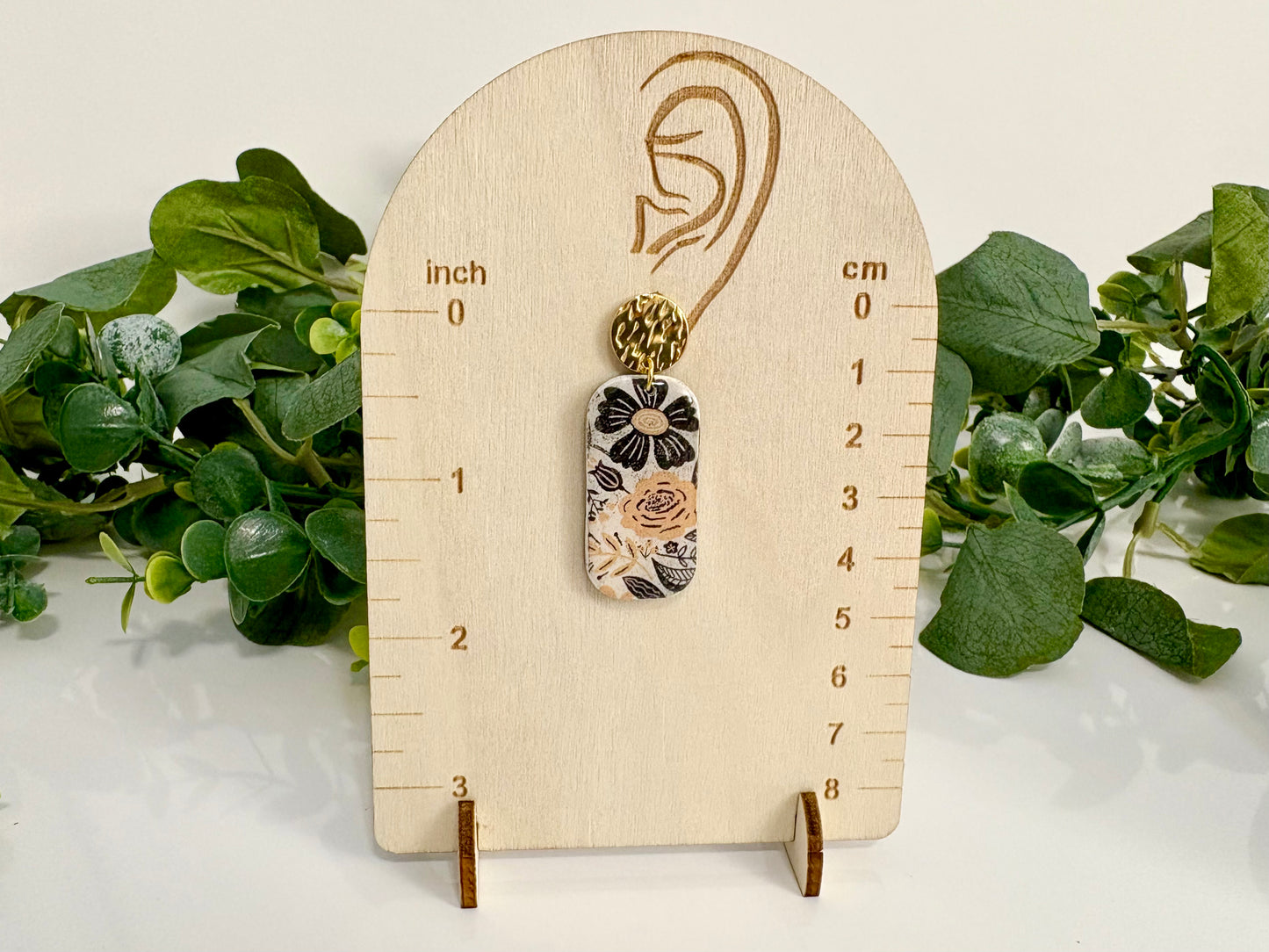 Clay Earrings - Floral Collection