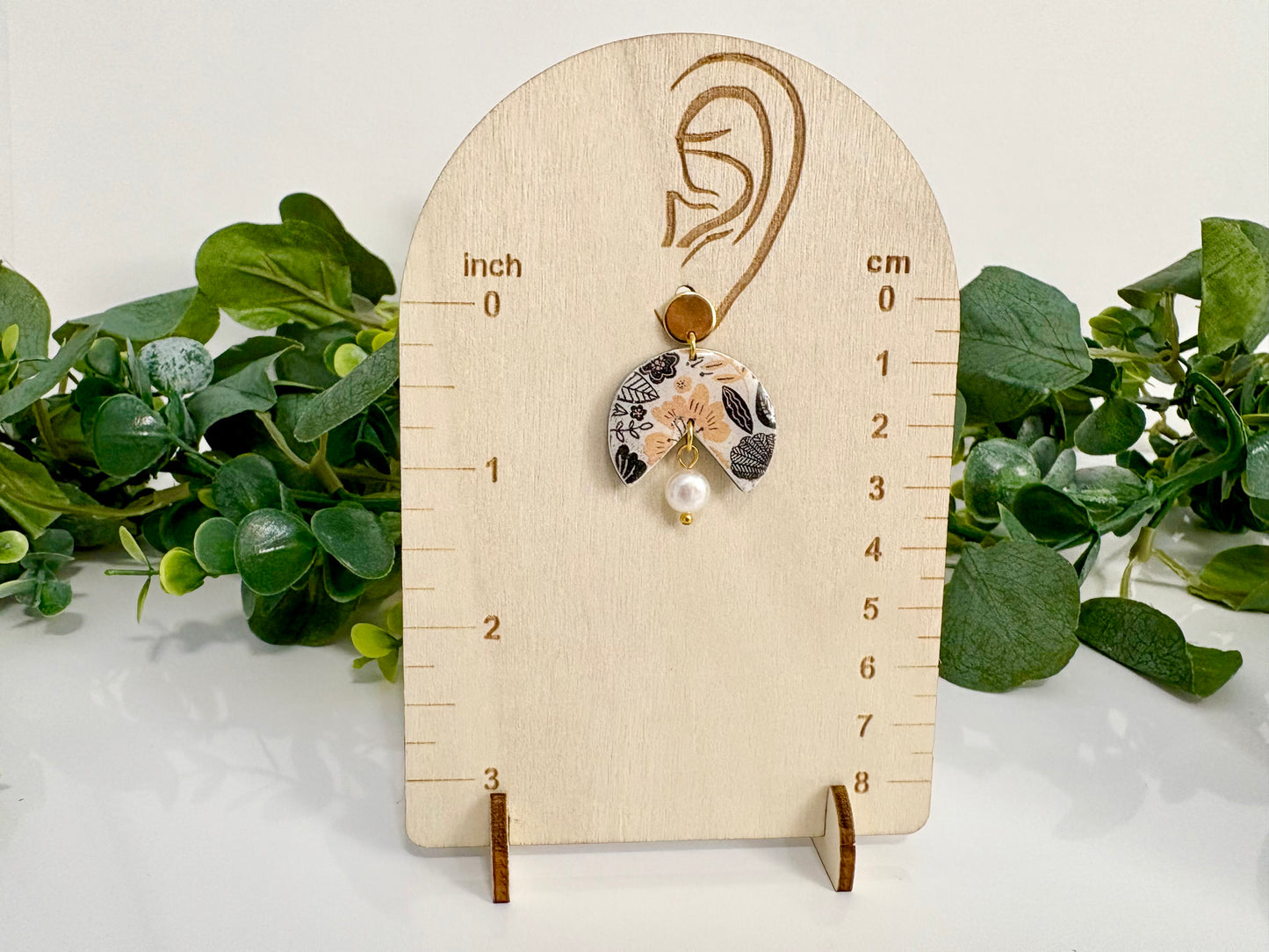 Clay Earrings - Floral Collection