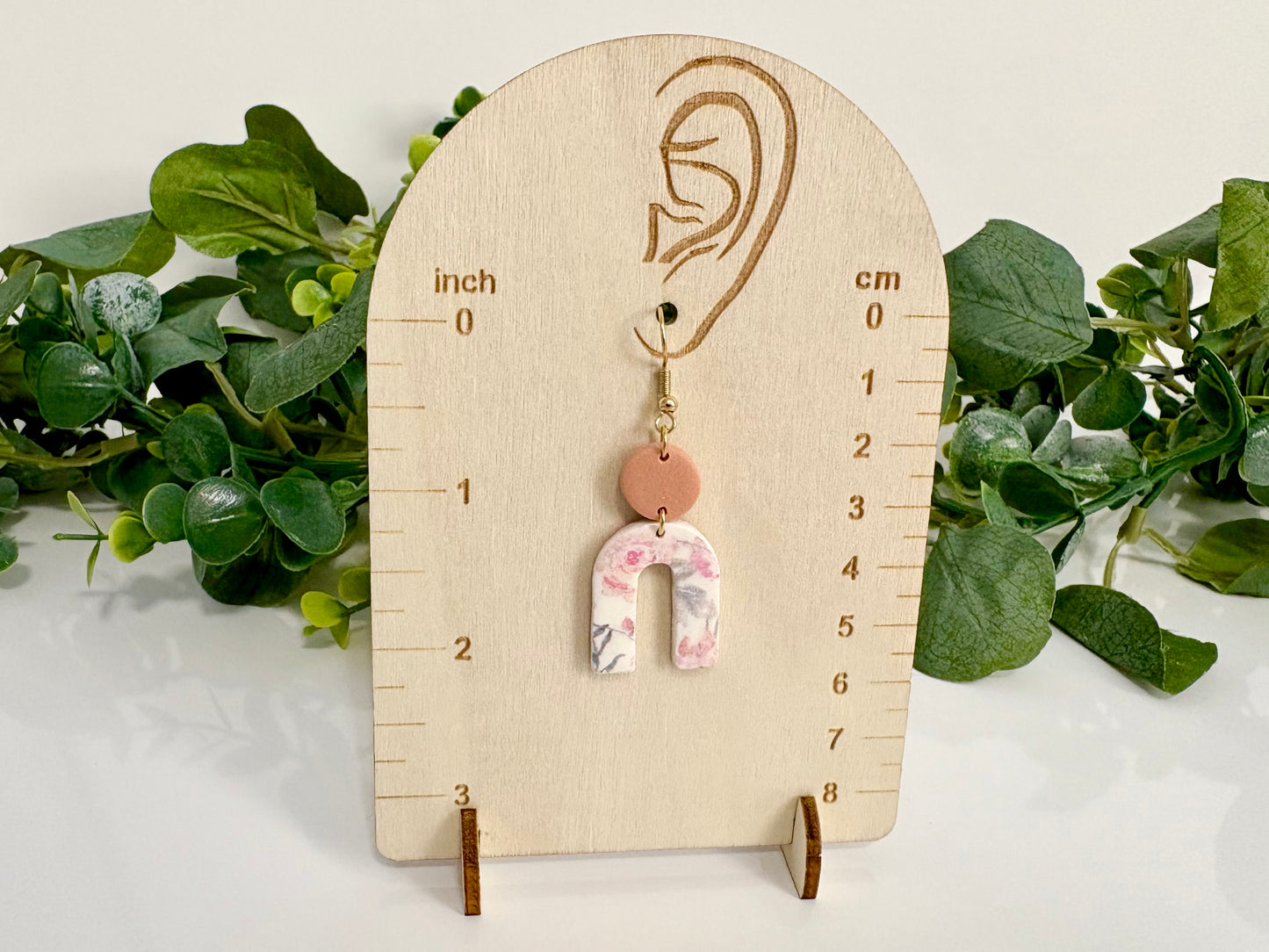 Clay Earrings - Floral Collection