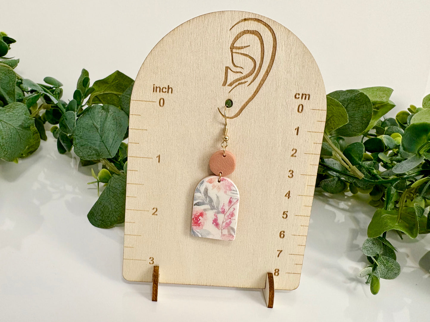 Clay Earrings - Floral Collection