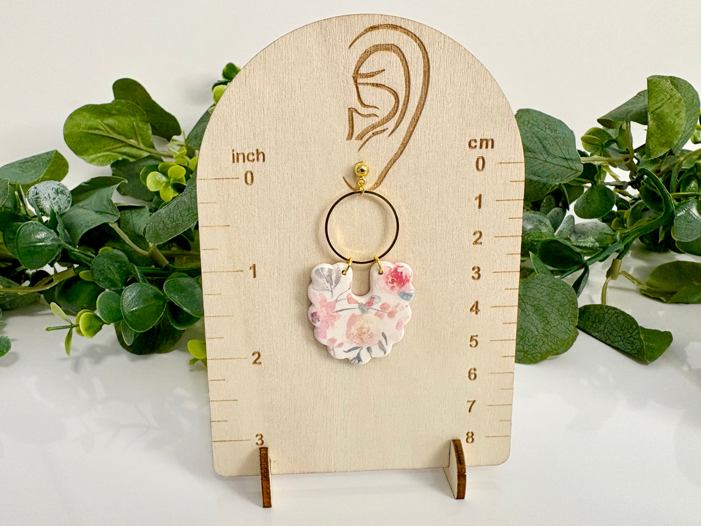 Clay Earrings - Floral Collection