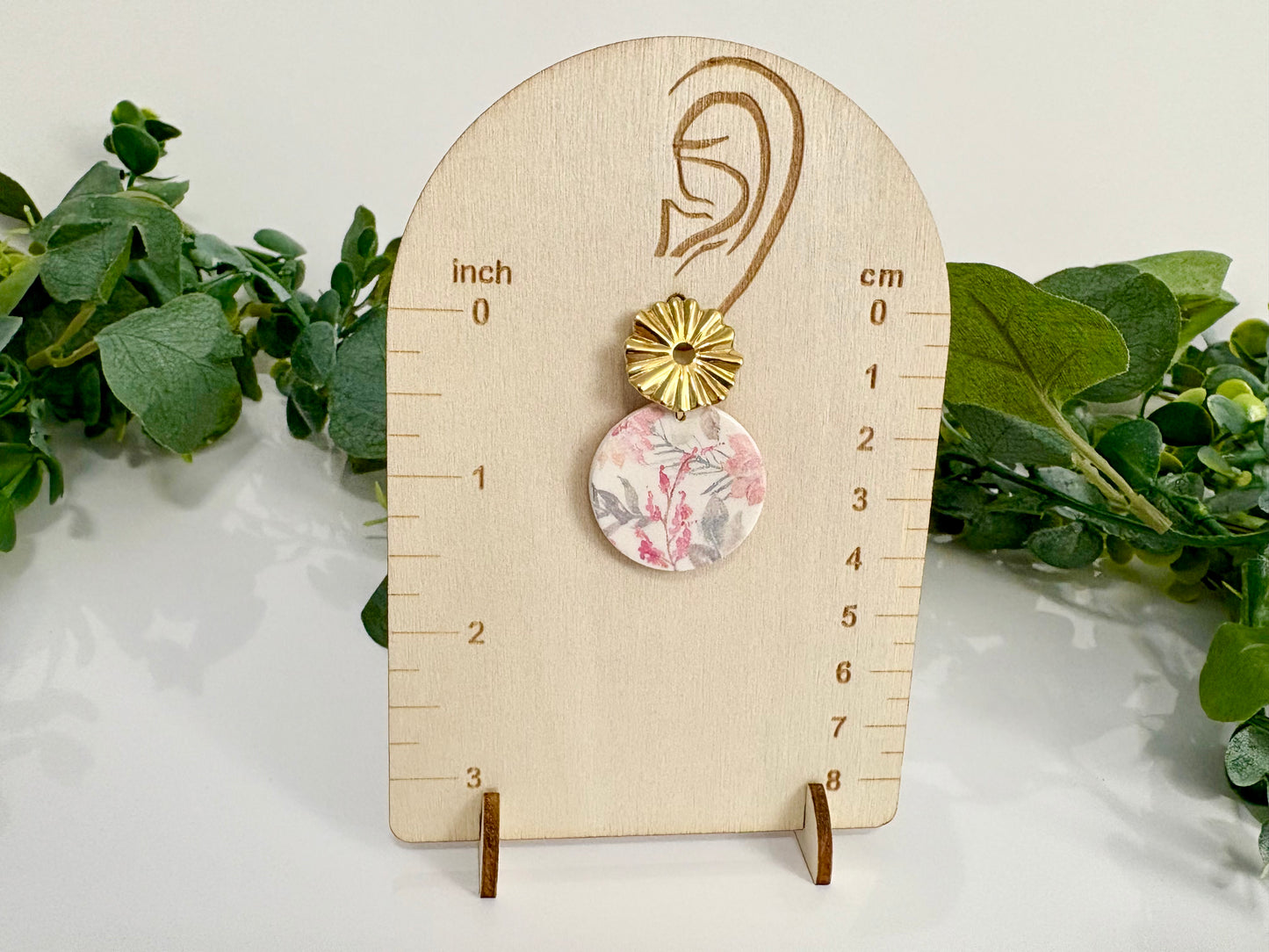 Clay Earrings - Floral Collection
