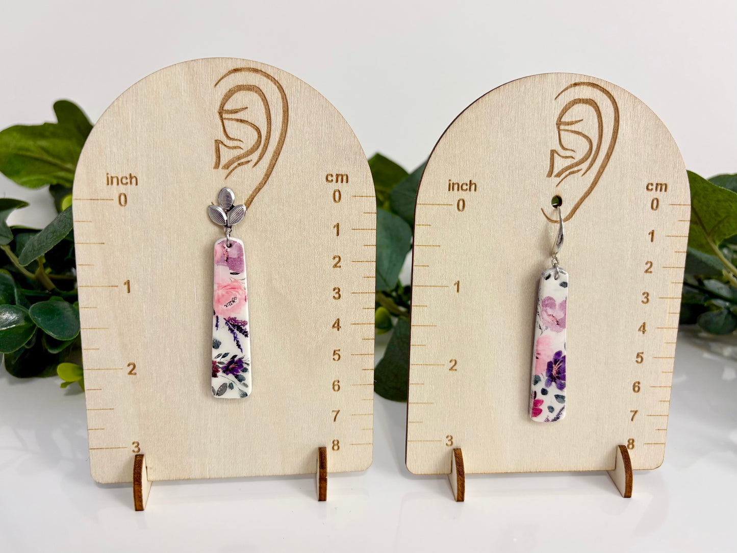 Clay Earrings - Floral Collection