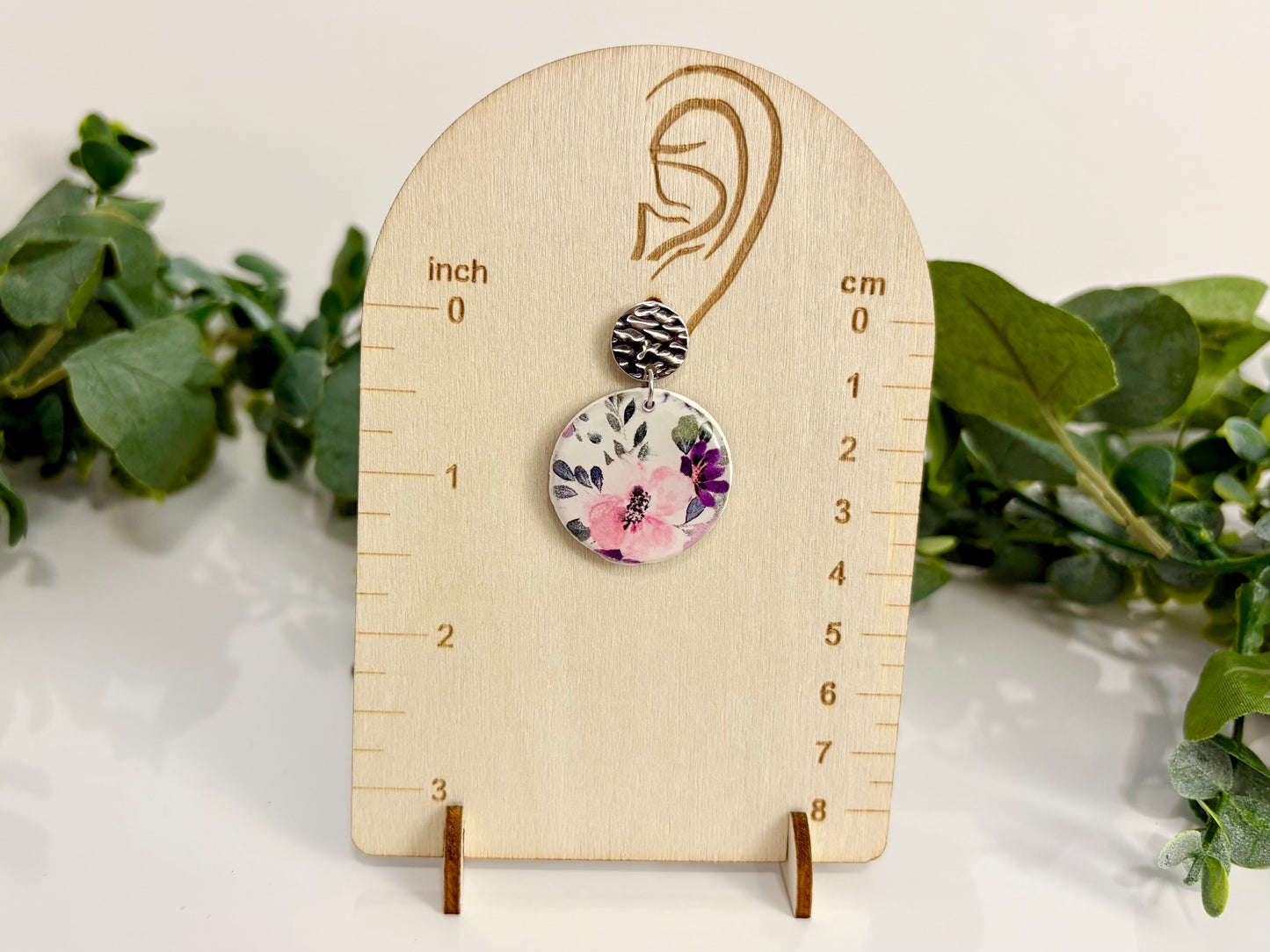 Clay Earrings - Floral Collection