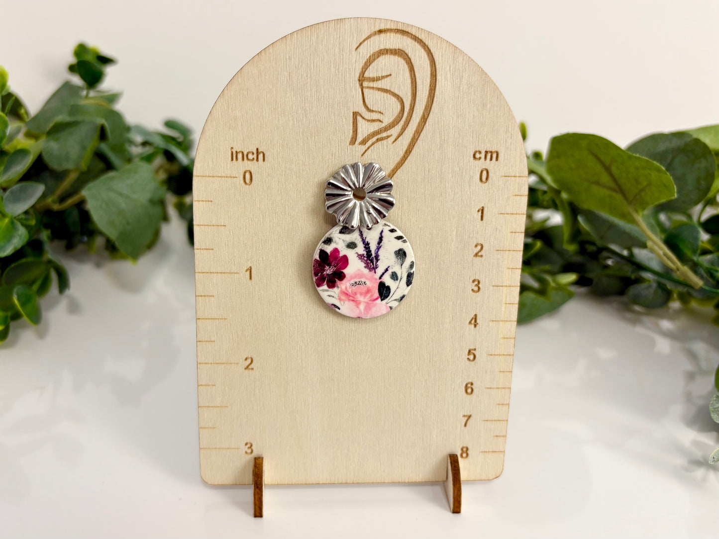 Clay Earrings - Floral Collection