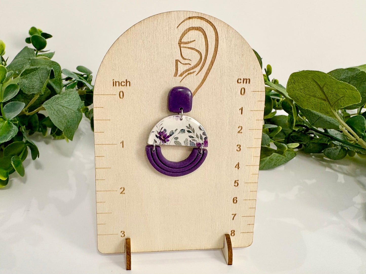 Clay Earrings - Floral Collection