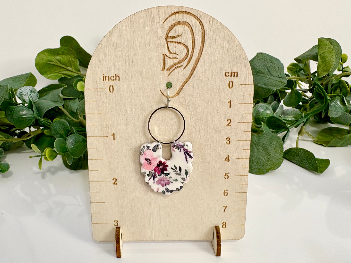 Clay Earrings - Floral Collection