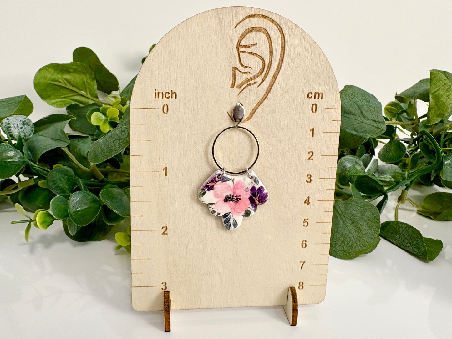 Clay Earrings - Floral Collection
