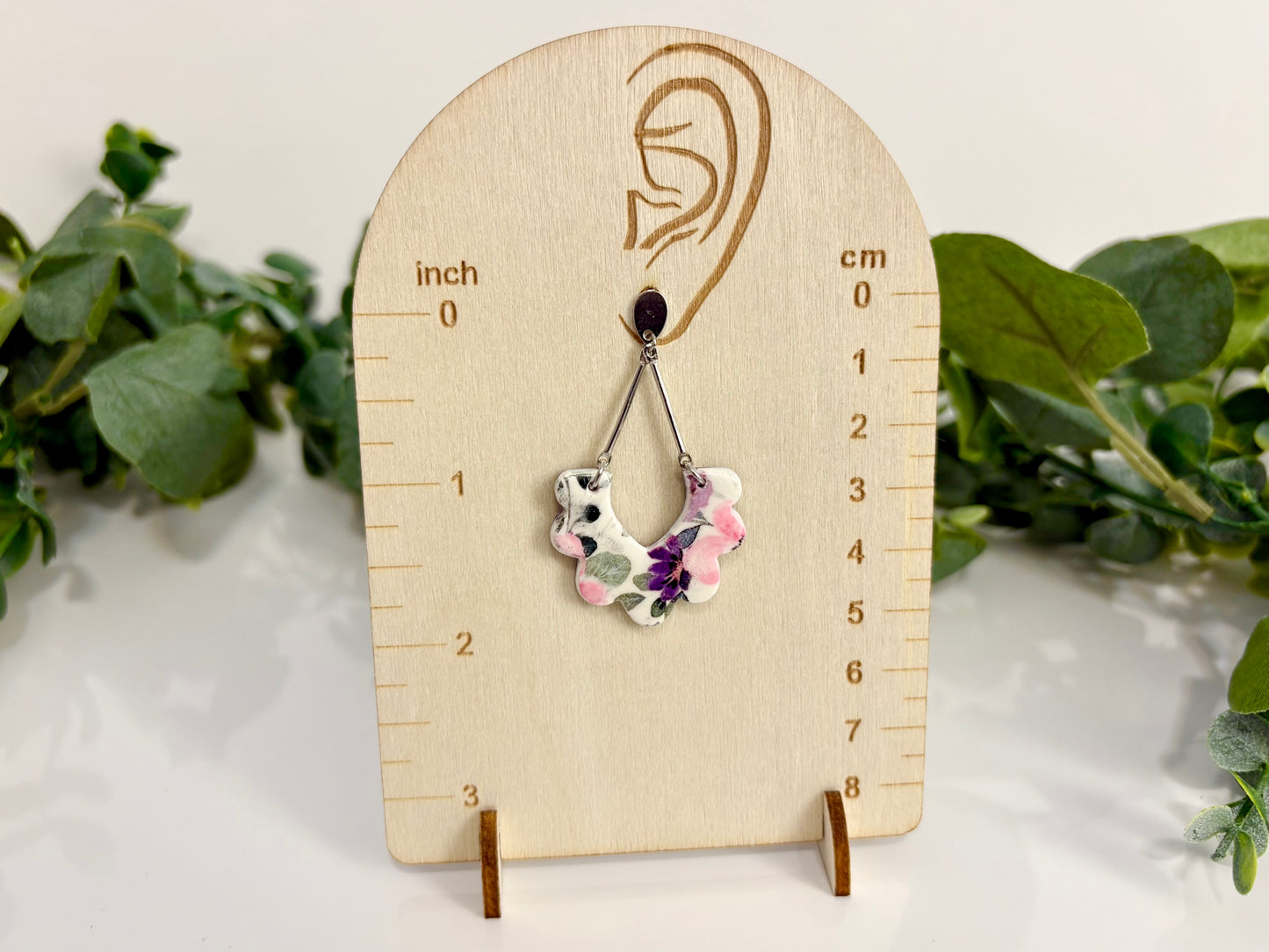 Clay Earrings - Floral Collection