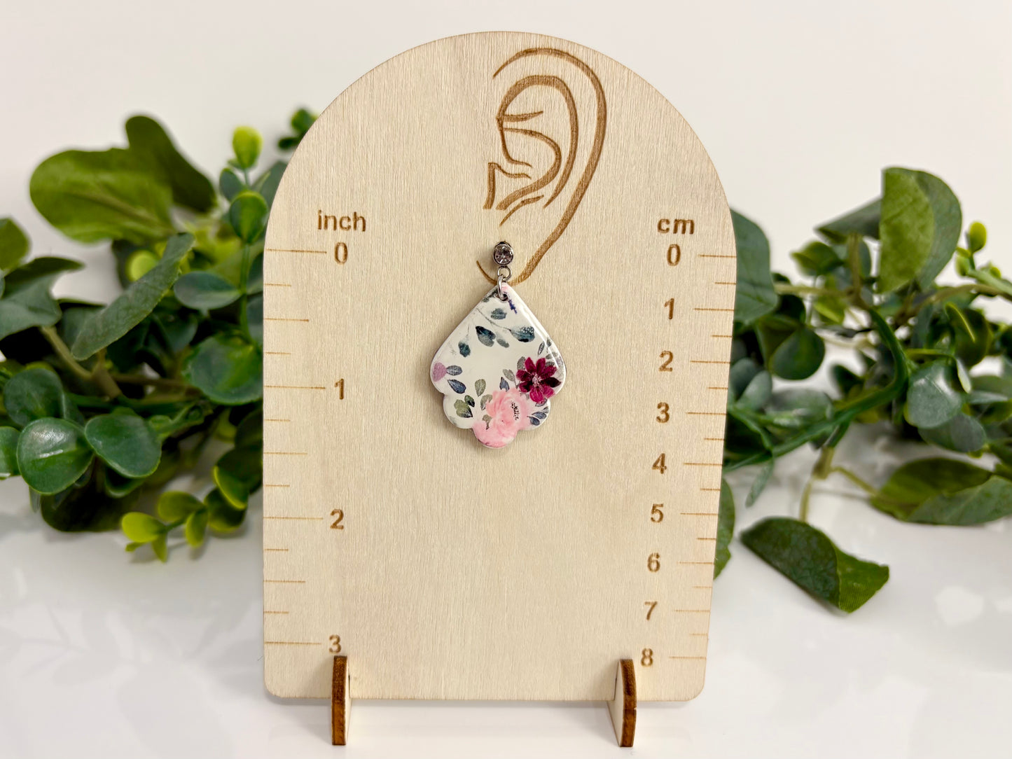 Clay Earrings - Floral Collection