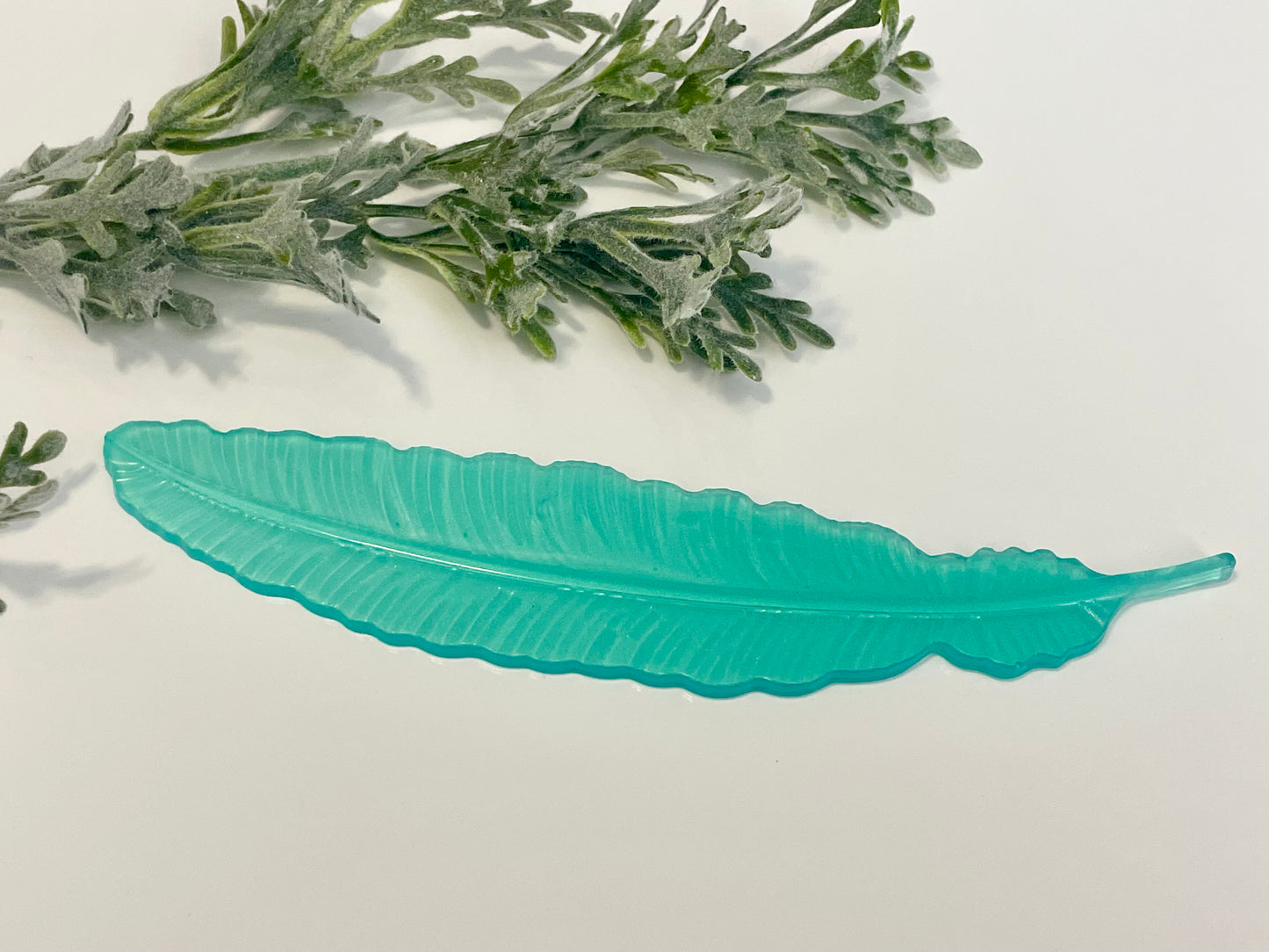 Resin Bookmarks - Feather