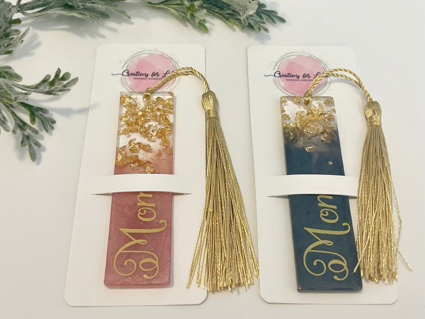 Resin Bookmarks - Mom - Mini (Copy)