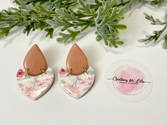 Clay Earrings - Floral Collection