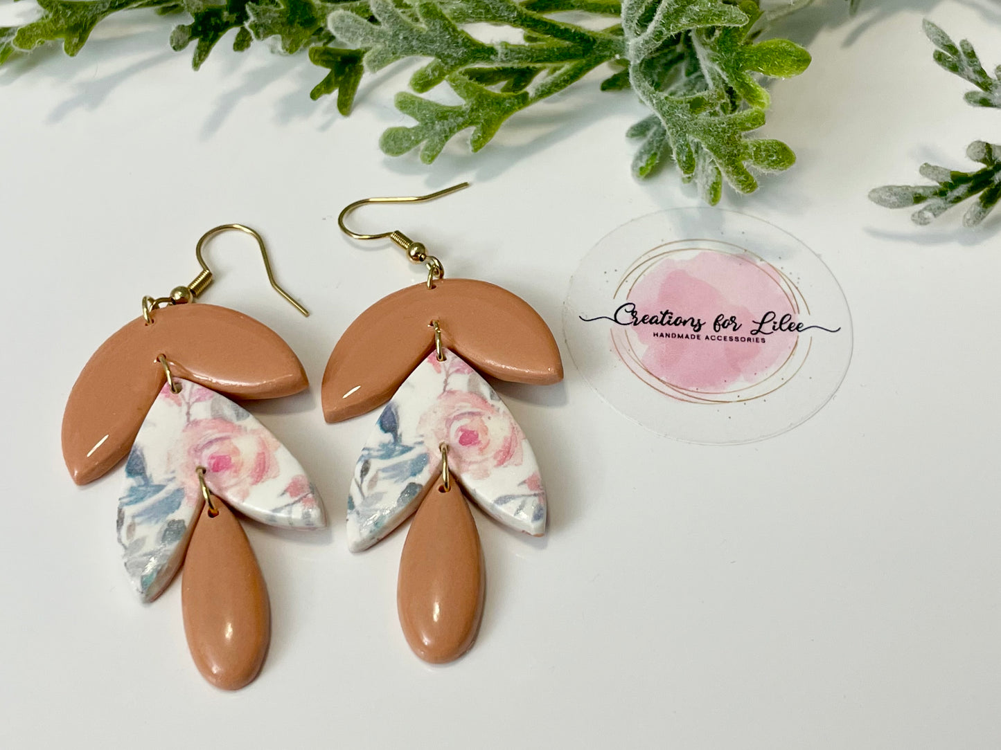 Clay Earrings - Floral Collection