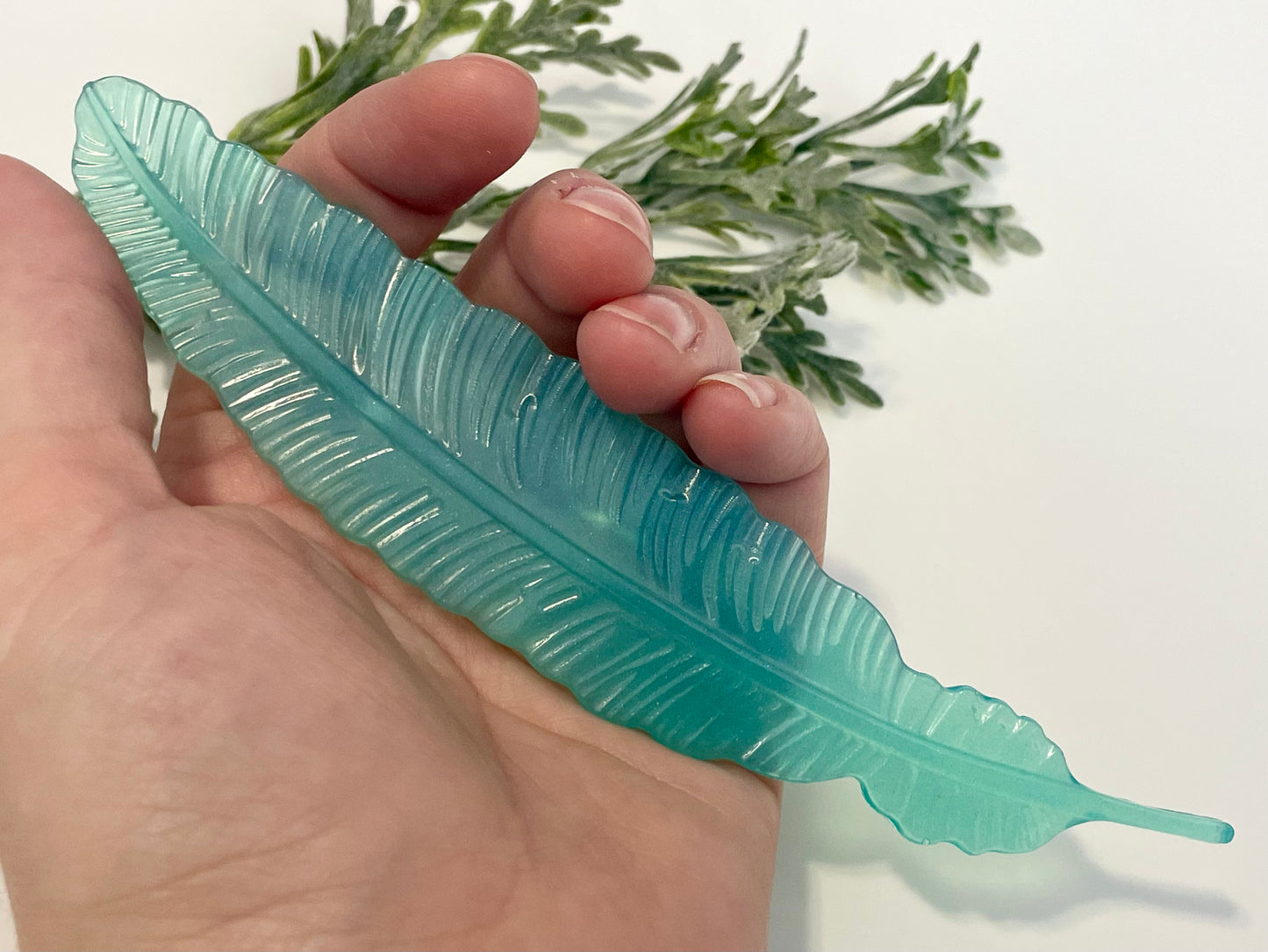 Resin Bookmarks - Feather