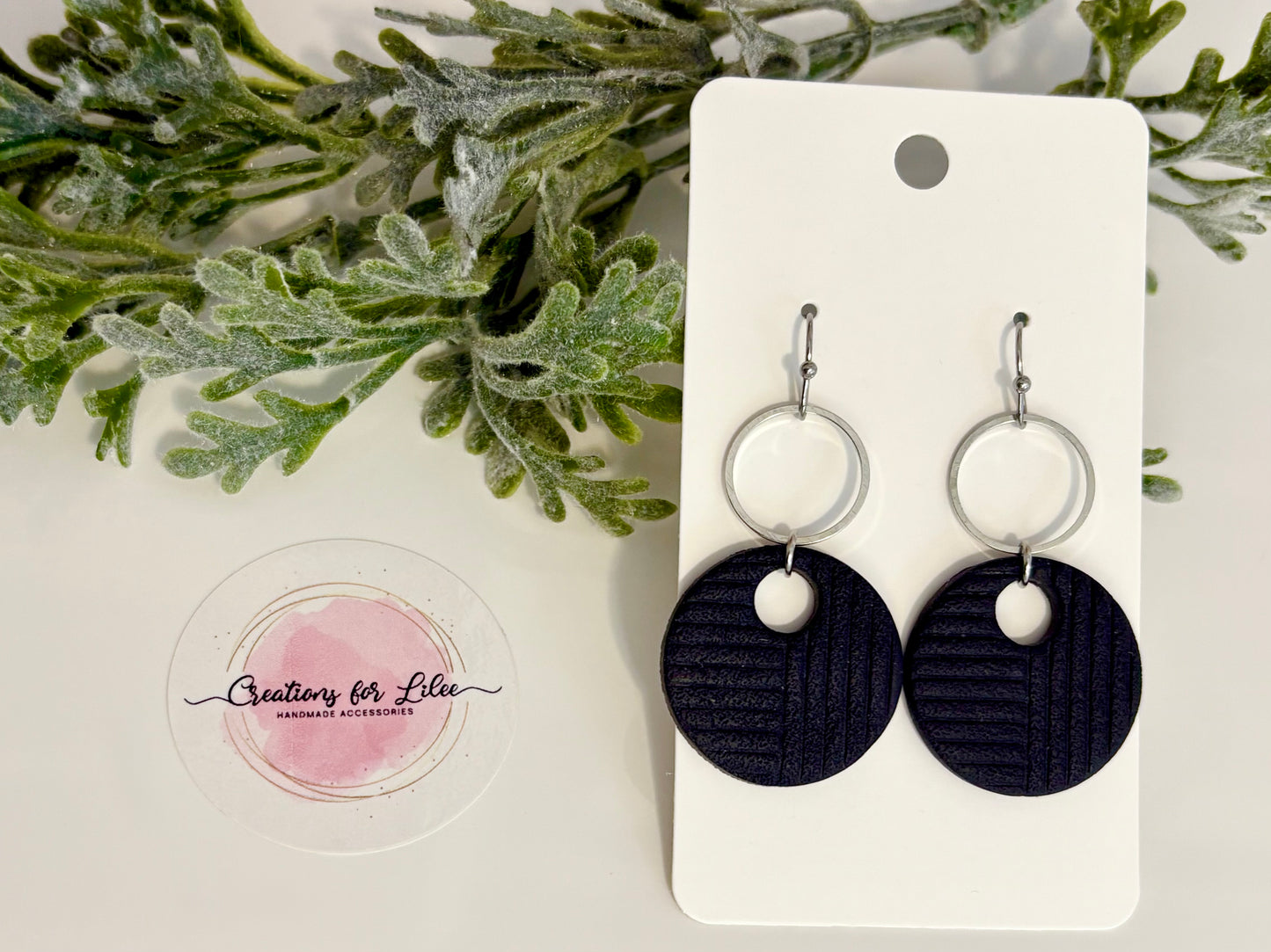 Clay Earrings - Neutral Collection