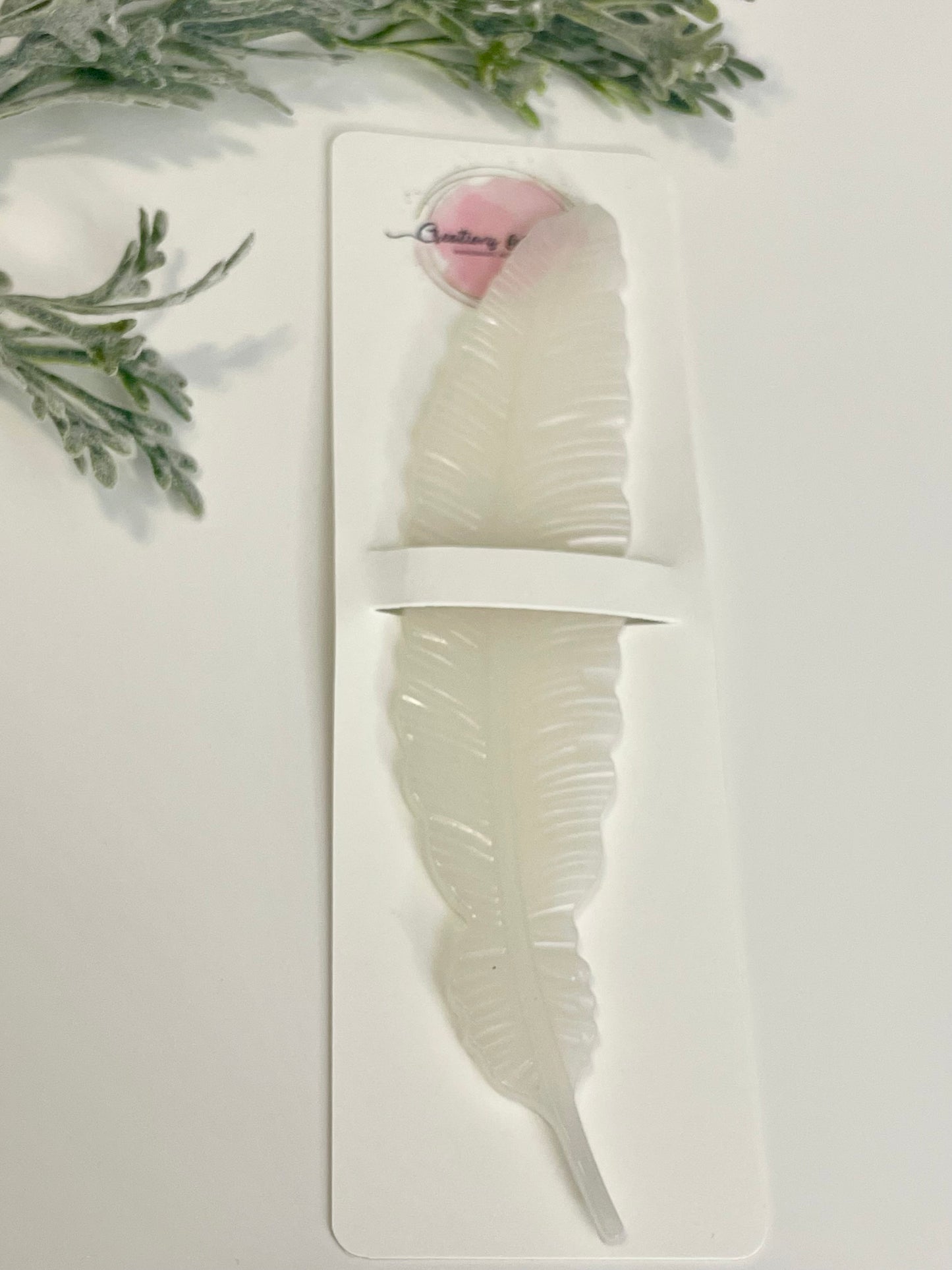 Resin Bookmarks - Feather