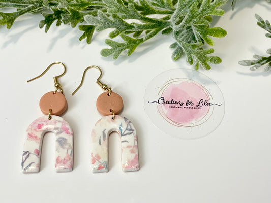 Clay Earrings - Floral Collection