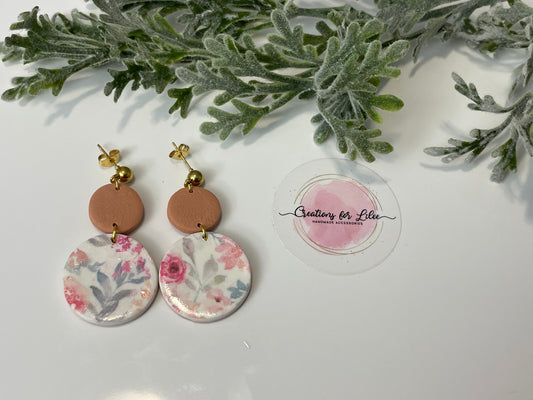 Clay Earrings - Floral Collection