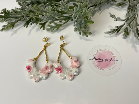 Clay Earrings - Floral Collection