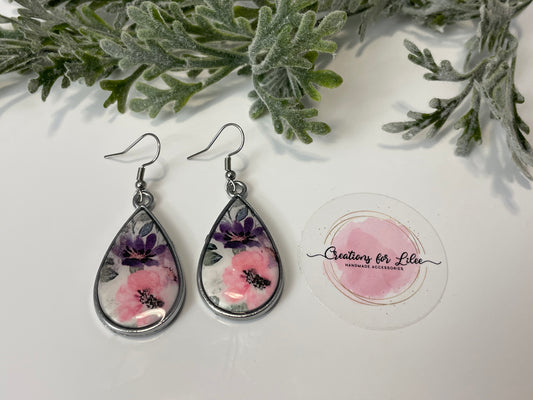 Clay Earrings - Floral Collection