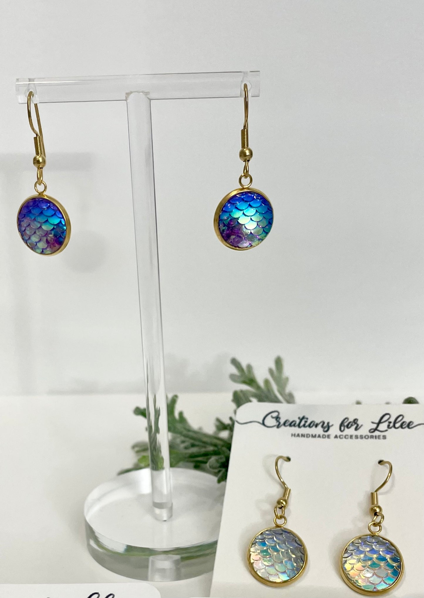 Mermaid Dangle Earrings