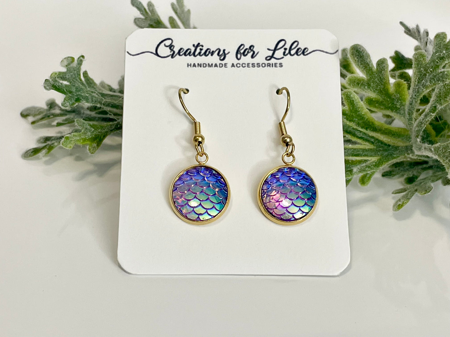 Mermaid Dangle Earrings