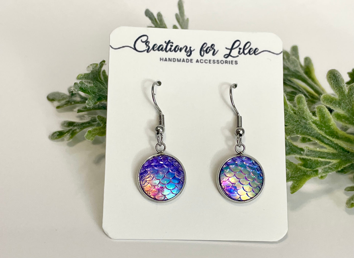 Mermaid Dangle Earrings