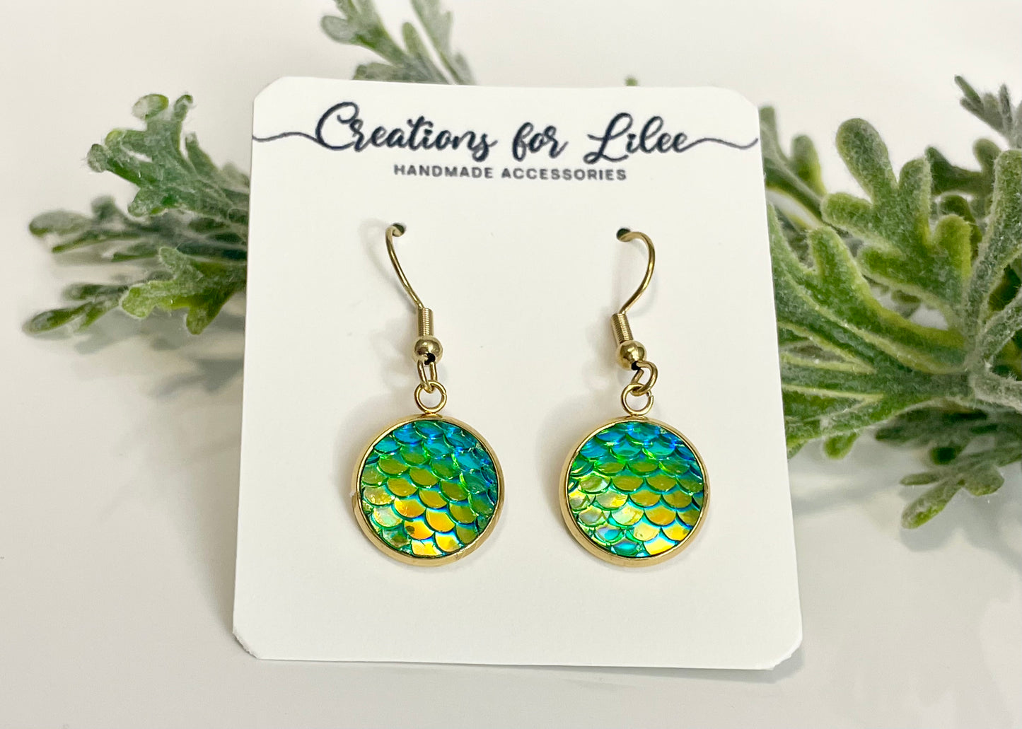 Mermaid Dangle Earrings