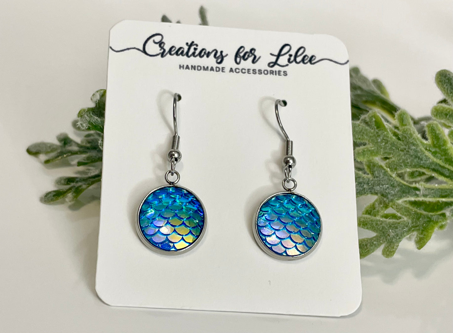 Mermaid Dangle Earrings