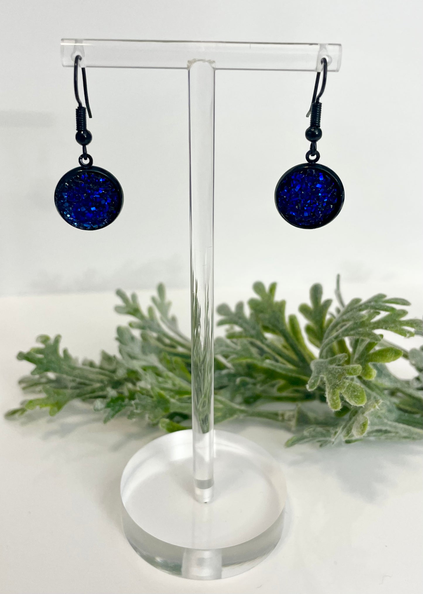 Druzy Dangle Earrings