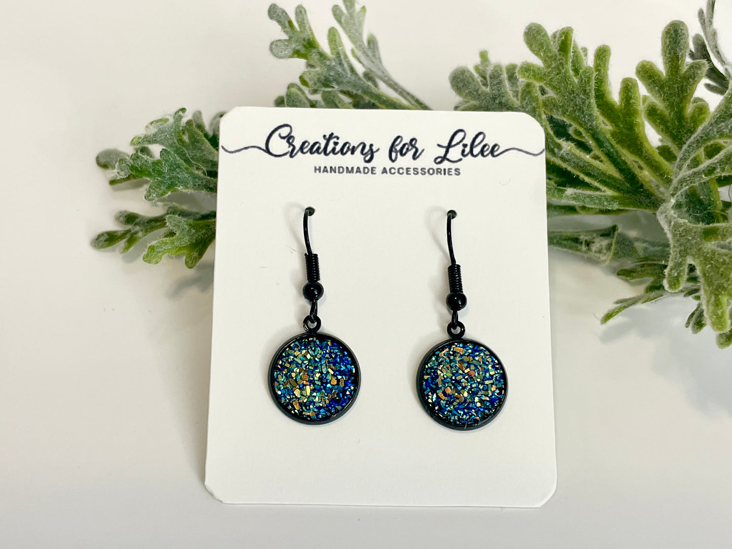 Druzy Dangle Earrings