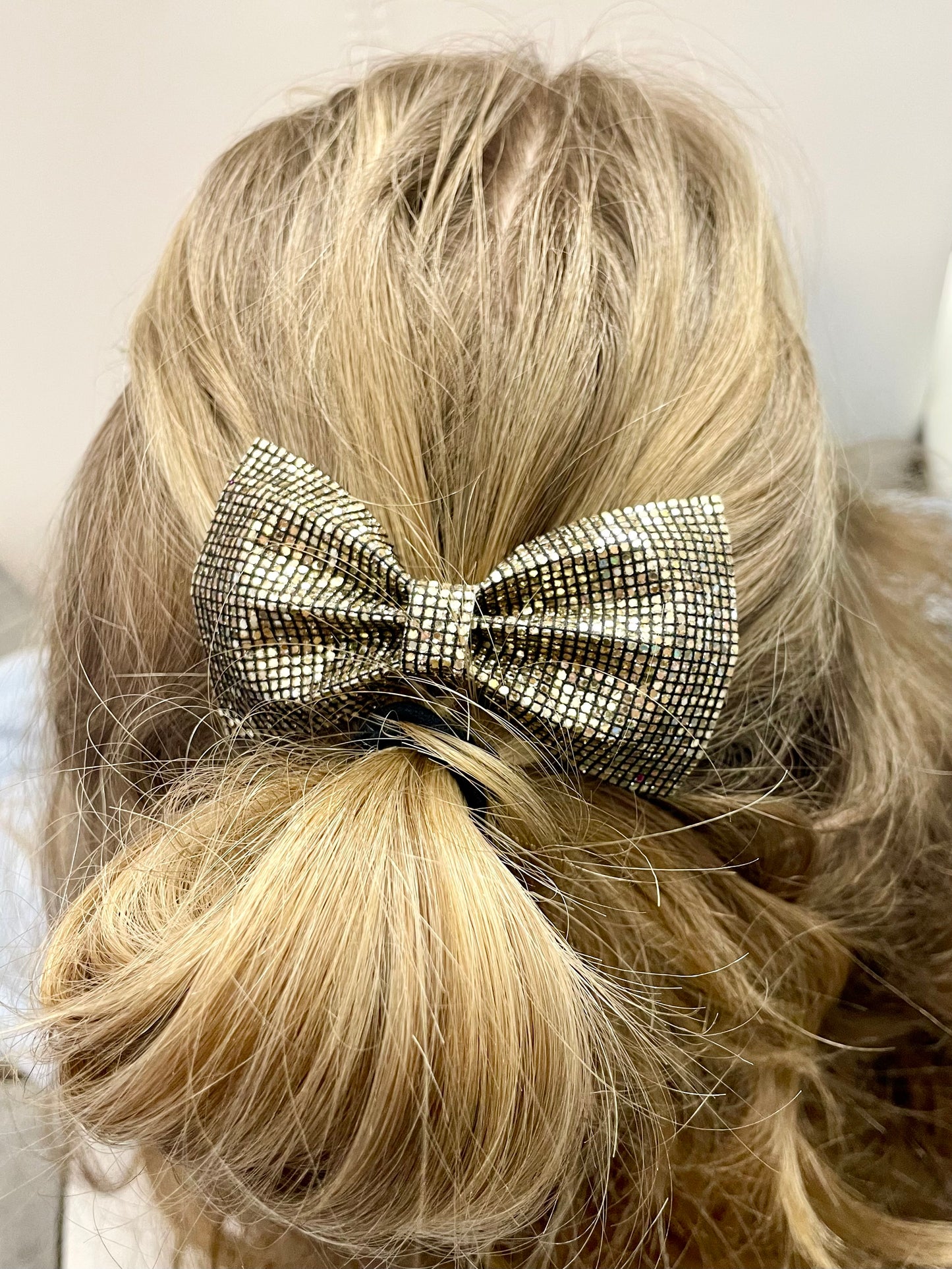 Sparkly Hair Bows - 2-Pack