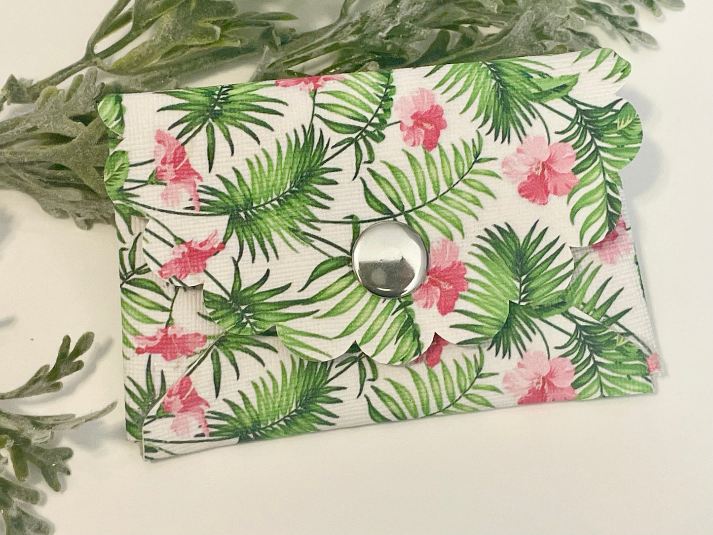 Card & Coin Purse - Hawaiian Floral