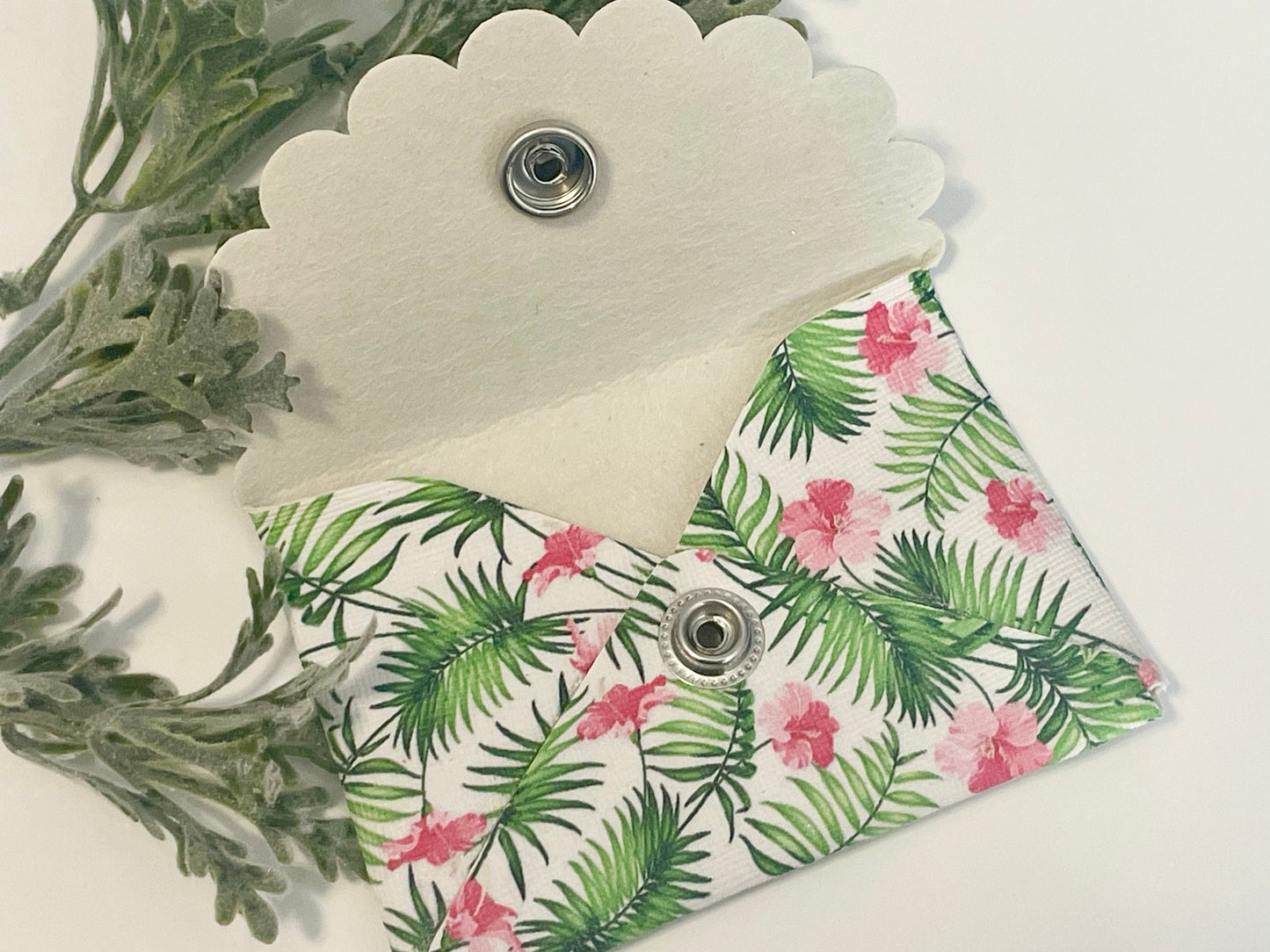 Card & Coin Purse - Hawaiian Floral