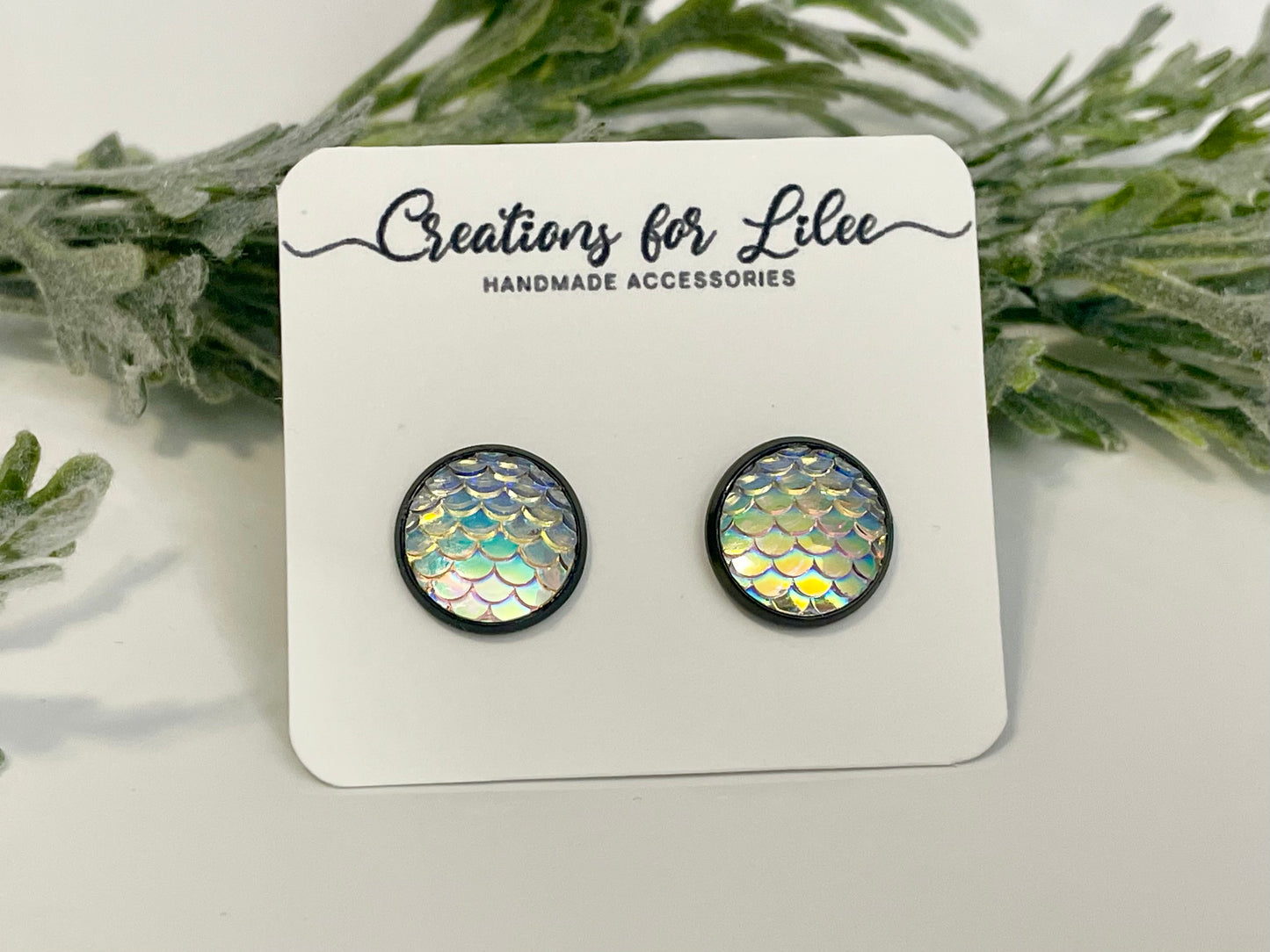 Mermaid Stud Earrings