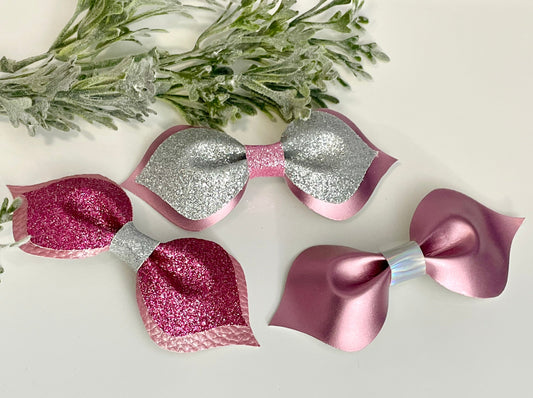 Pointed Pinch Hair Bows