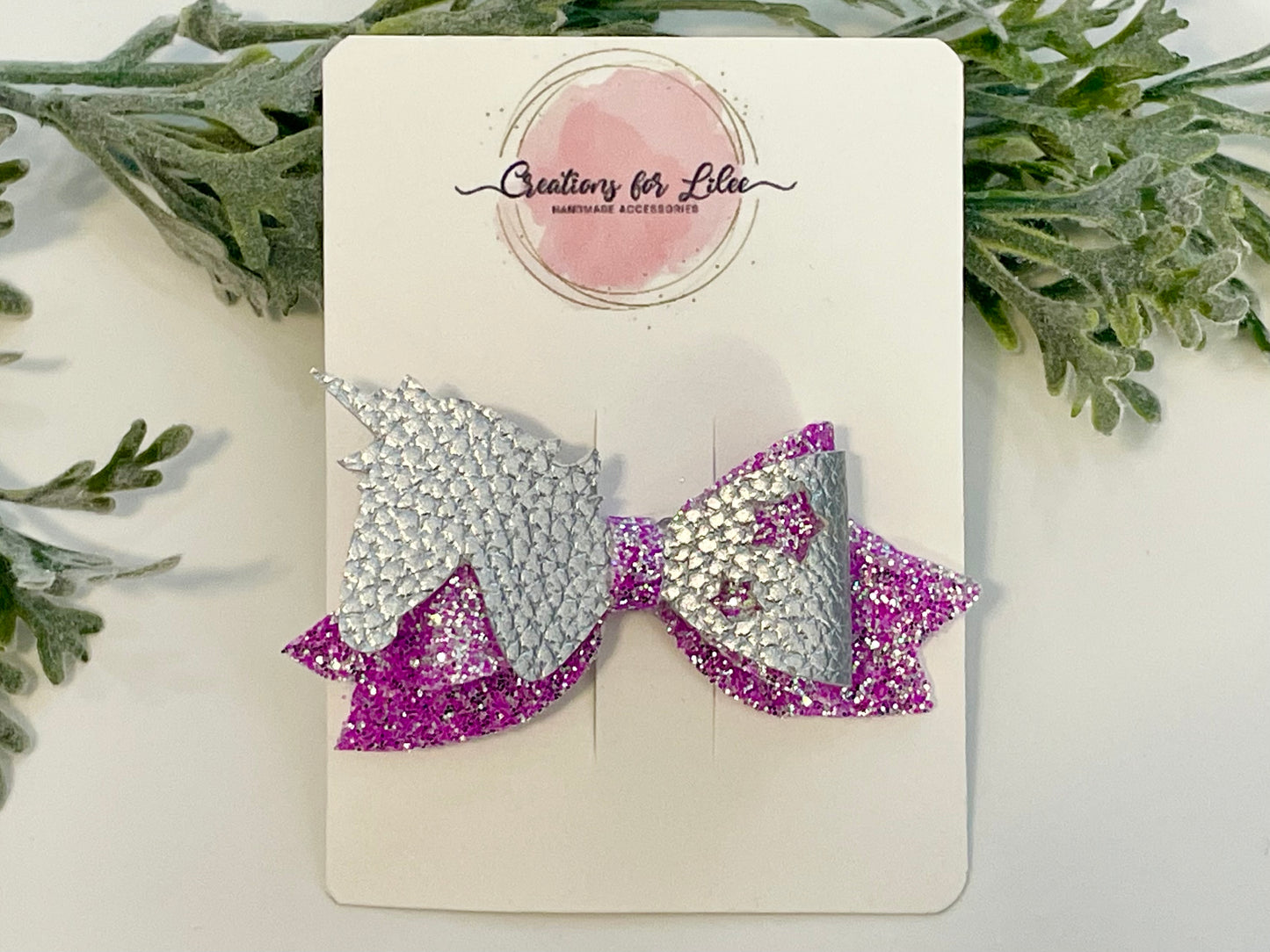 Unicorn Hair Bows