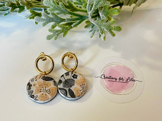 Clay Earrings - Floral Collection